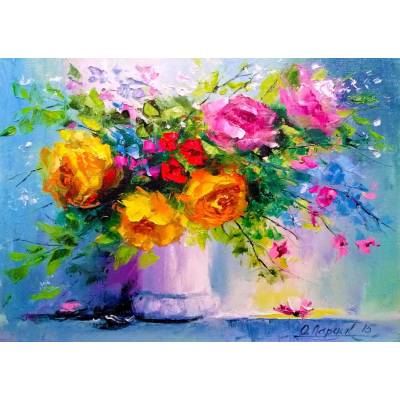 Enjoy - Puzzle Roses 1000 - 1 000 piese