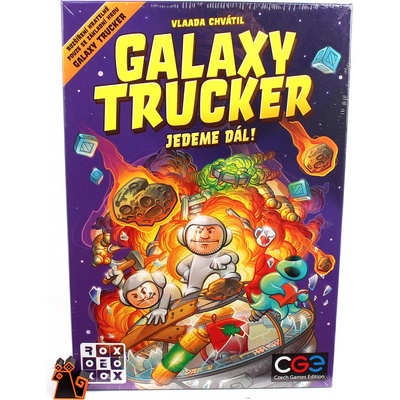 Galaxy Trucker: Druhé, vytuněné vydání Jedeme dál!