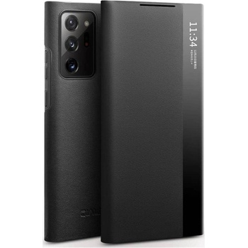 Qialino Активен Калъф за Samsung Note 20 Ultra, Qialino Smart Book Case, Черен (5901012453122)
