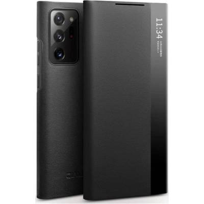 Qialino Активен Калъф за Samsung Note 20 Ultra, Qialino Smart Book Case, Черен (5901012453122)
