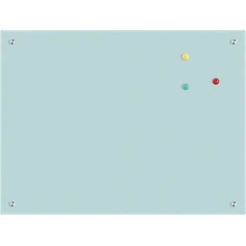 Office1 Бяла дъска, 60 x 90 cm, магнитна, стъклена (1077140072)