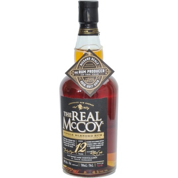 The Real McCoy Single Blended Rum 12y 40% 0,7 l (holá láhev)