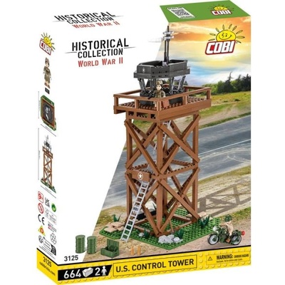 COBI II WW U. S. контролна кула, 1: 35, 664 к, 2 ф