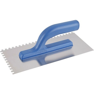 FESTA Zúbkovaná stierka 130 x 280 mm inox s plastovou rukoväťou 6 x 6 mm