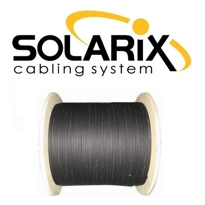 Solarix 70291025 Optický kabel DROP1000 universal, 500m, černý