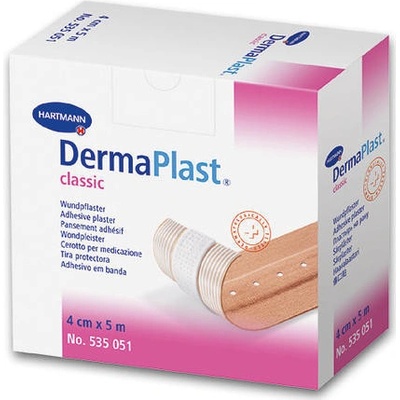 Derma Plast classic textilní náplast na rány 4 cm x 5 m