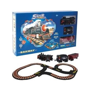 JOKO Autodráha s 2 dráhami na auto a vlak 632 cm