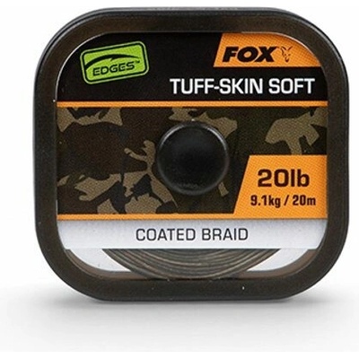 Fox Návazcová Šňůrka Edges Tuff-Skin Soft 20m - 35lb / 15,8kg