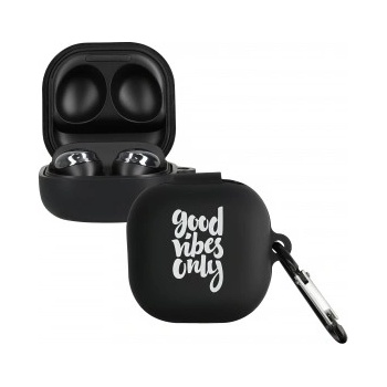 kwmobile Калъф за Samsung Galaxy Buds 2 Pro / Buds 2 / Buds Live - черен - 55568