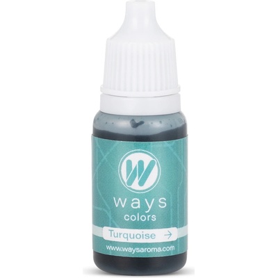 Ways Colors Turquoise barvivo do vázy 10 ml