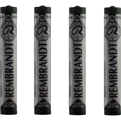 Rembrandt Soft Pastel sada suchých pastelov permanent green light 9 4 ks