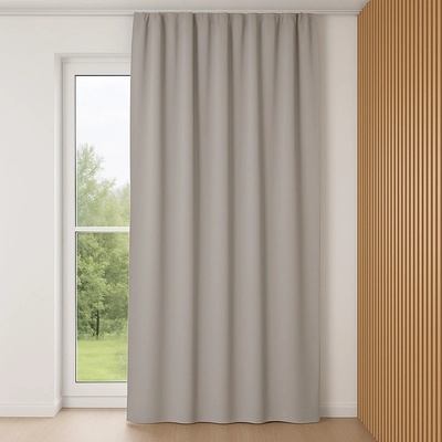 Takoy Blackout závěs 140x275 na univerzální pásce šedý-HT-00472 | 140 x 275 cm