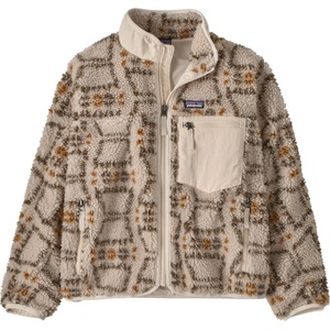Patagonia Детско поларено яке Patagonia Kid's Retro-X Jacket Casual jacket - Snowshoe Hare: Natural - размер XL (703-6211-0715)