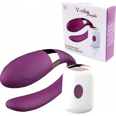 Boss of Toys V-Vibe fialový dĺžka 8 cm