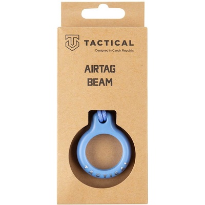 Tactical Стилен ключодържател от поликарбонат за Apple AirTag - Tactical AirTag Beam Rugged Case (син) (57983104007)
