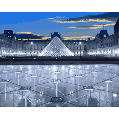 Gaira Malování podle čísel Louvre