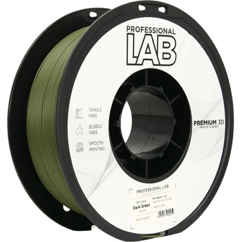 Professional Lab FG-P222-E1, 3D филамент, PETG Matte, 1, 75mm, 1000g, Тъмно зелен (Dark green) (FG-P222-E1)