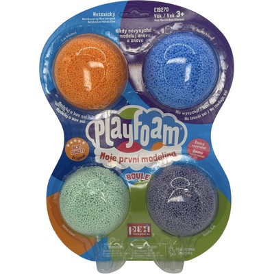 PlayFoam Boule 4pack – klučičí barvy