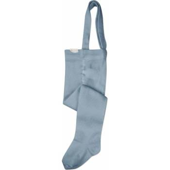 Detské pančuchy na traky BAMBUSOVÉ Modrá