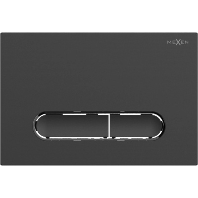 Mexen Fenix 11 бутон за промиване, черен мат - 601103 (601103)