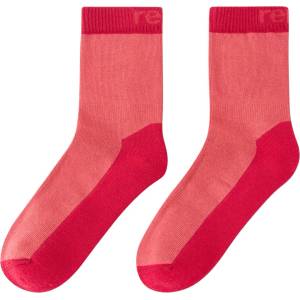 Reima Детски мериносови чорапи Reima Kid's Villalla Sports socks - Red Clay - размер 22-25 (EU) (201-8440-0711)