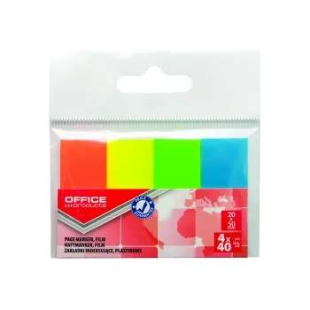 Image 1 of Office Products Индекси pp 20х50мм 4цв х 40л наситени
