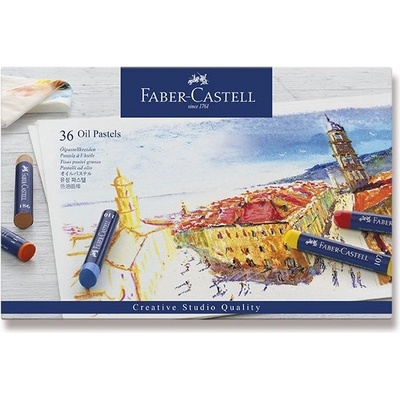 Olejové pastely Faber-Castell 36 farieb