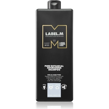 label.m Botanical Nourishing Shampoo интензивен подхранващ шампоан за всички видове коса 1000ml