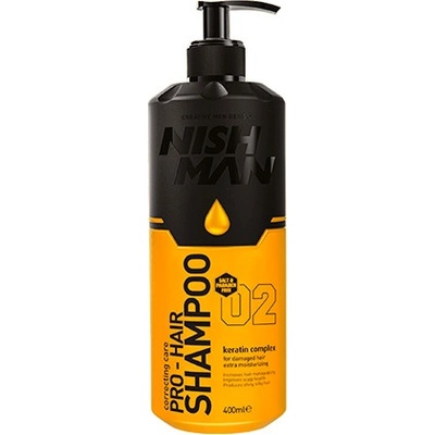 Nishman Hair Shampoo keratínový šampón 400 ml