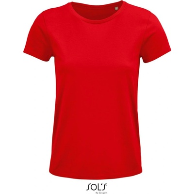 SOL's Collection Tričko Crusader Women z bio bavlny krátký rukáv dámské Červená