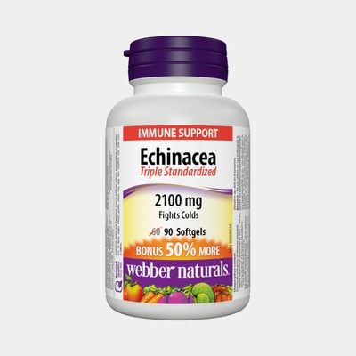 Webber Naturals Echinacea Forte 2100 mg 90 tabliet