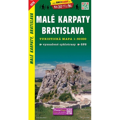 Malé Karpaty Bratislava 1:50 000