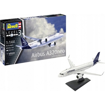 neo Revell Airbus A320 Lufthansa Modelset 63942 1:144