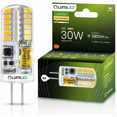 Lumiled LED žárovka LED G4 corn 4W = 40W 380lm 3000K Teplá bílá 360°