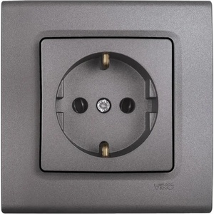 VIKO КОНТАКТ ШУКО СИВ VIKO BY PANASONIC Linnera Life (8681224867413)