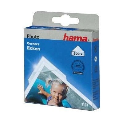 Hama fotorůžky samolepící, transparentní, 500 ks