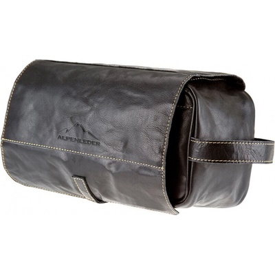 Alpenleder Vanity Bag toaletní taška Roll Up černá