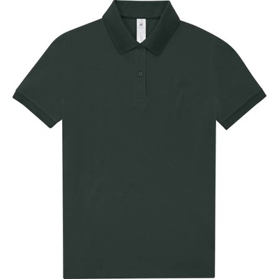 B&C Collection B&C MY POLO 210 / Дамска поло тениска от пике от тежък памук - тъмна гора L (01W463zk903)