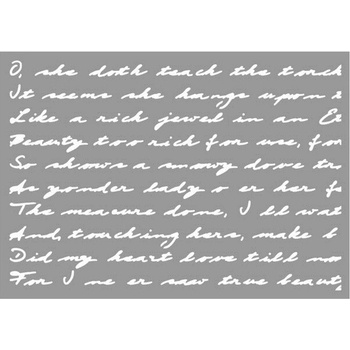 Marabu Šablóna Písaný text, A4