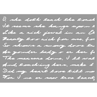 Marabu Šablóna Písaný text, A4