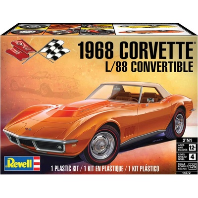 Monogram/Revell '68 Corvette L 88 Roadster 4572 1:25