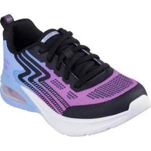 Skechers Детски маратонки Skechers Lace Up Ombre Sneaker W Midsole Pai Runners Girls - Black/Pink