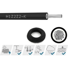 Helukabel H1Z2Z2-K 6,0 mm² černý