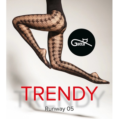 Gatta Runway 05 Tights Nero 3-4