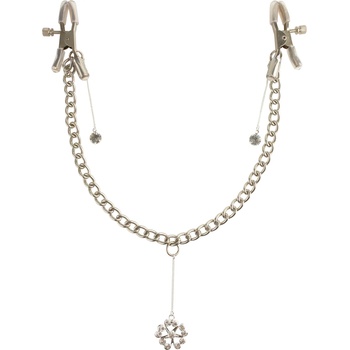 Image 1 of Pipedream Fetish Fantasy Crystal Nipple Clamps