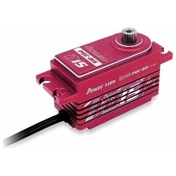 Power HD D15 Red Low Profile Servo Reverse wire 18kg/0.085s