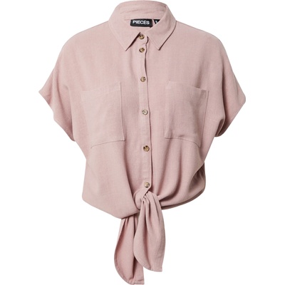 PIECES Блуза 'Vinsty' розово, размер XS