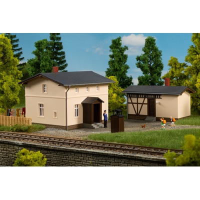 Auhagen Rezidence železniční stráže s přilehlým domkem TT 13347 – Zboží Mobilmania