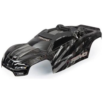 Traxxas каросерия E-Revo черна сглобена