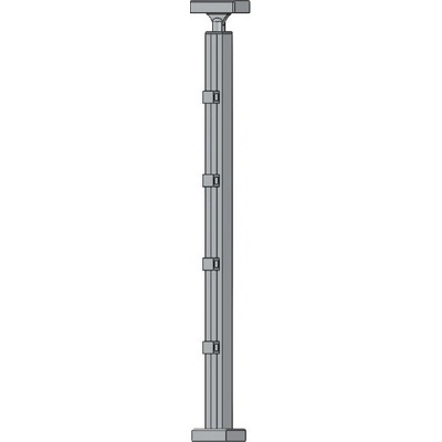 HK Zábradlí Sloupek 40 x 40 900/4 HK5003
